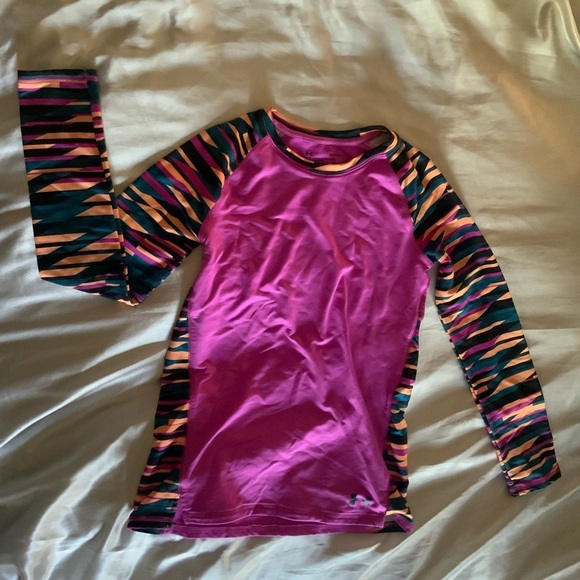 Under Armour Coldgear Big Kids' Shirt. Large. - Picture 3 of 4